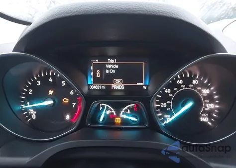 2019 Ford Escape S z USA, uszkodzony, nr VIN 1FMCU0F74KUC47647